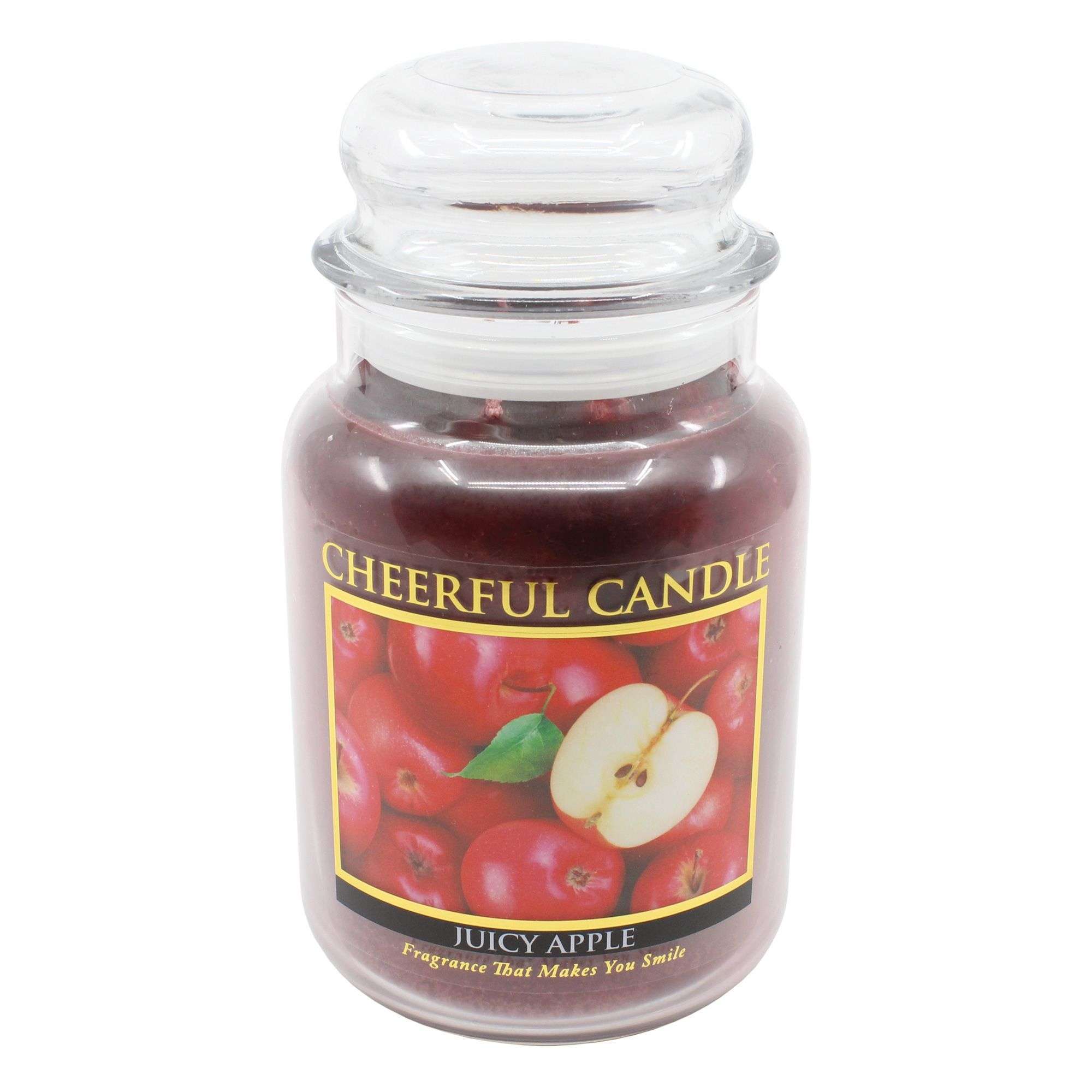 CHEERFUL CANDLE – JUICY APPLE CANDELA PROFUMATA 3 DIMENSIONI MADE IN USA